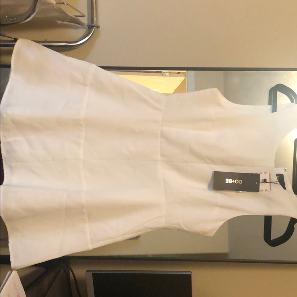 BRAND NEW never worn DO+BE white dress